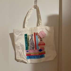 Kate Spade Canvas Tote, NWT